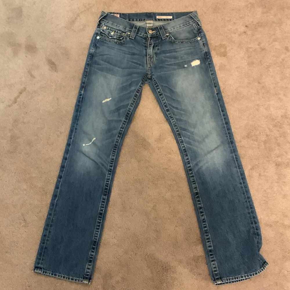 True Religion distressed jeans size 31